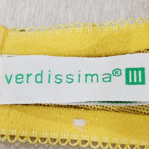 Verdissima Semi Sheer Mesh Balconette Underwire Bra SIZE 36 Yellow (No cup size - Picture 5 of 5
